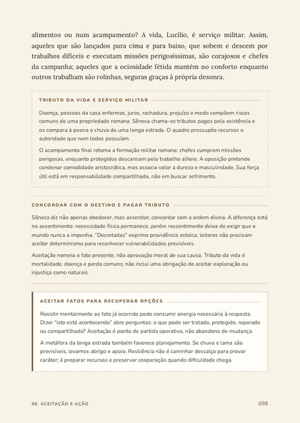 Página da nossa edição explicada de Cartas de um estoico, Página física 698 da edição final em PDF